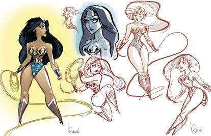 WonderWoman sketches