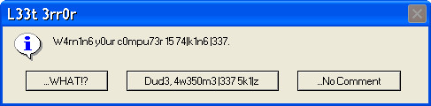 L33t Error