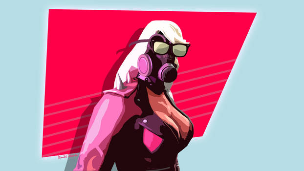 Pyro in 80s Style