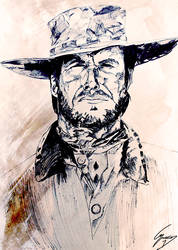 Clint eastwood ilustration