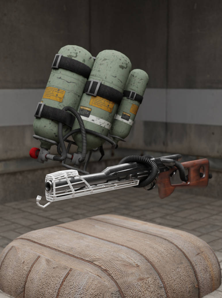 Ramirez (Pyro) Flamethrower Version 1 by AxlWhoa on DeviantArt