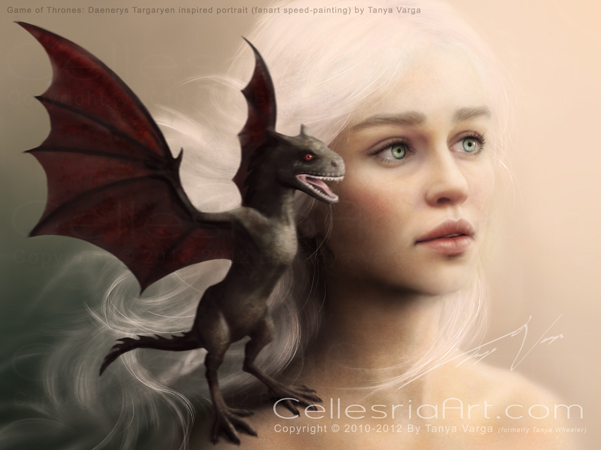 Daenerys Targaryen inspired time-lapse video