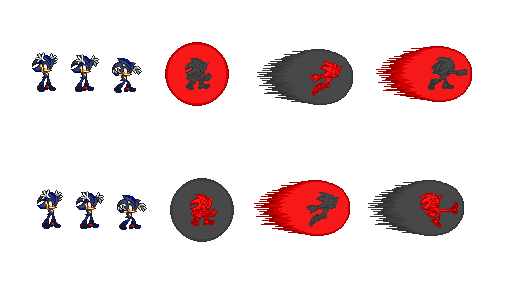 Requested sprites of Sonow