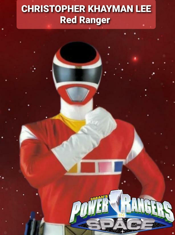 Christopher Ranger Christopher Khayman Lee as Red Ranger by LagoonHeroes on DeviantArt