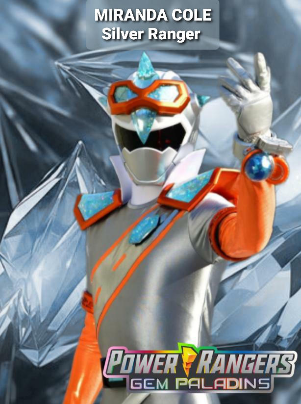 Miranda Cole as Silver Ranger by LagoonHeroes on DeviantArt