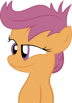 Strange Scootaloo Vector