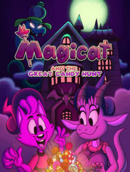 Magicat Haunted Candy Poster