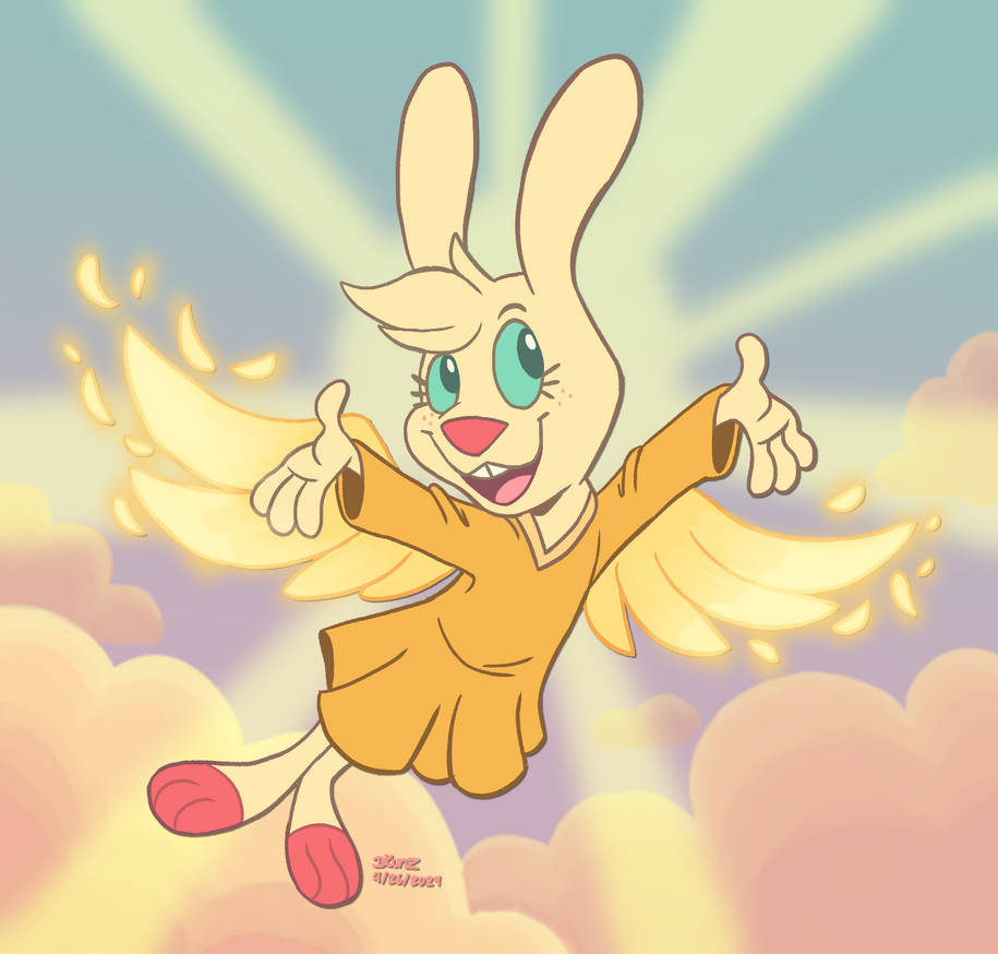 Angel Hare by megadrivesonic on DeviantArt