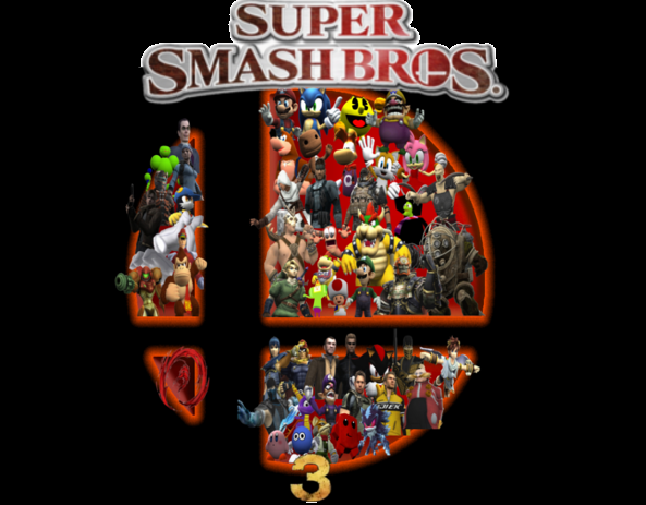 Super Smash Bros. 3 Cover