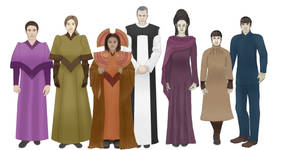 Character Design - Time Lords and Vulcans
