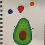 Lil Avocado Friend - Acrylic Paints