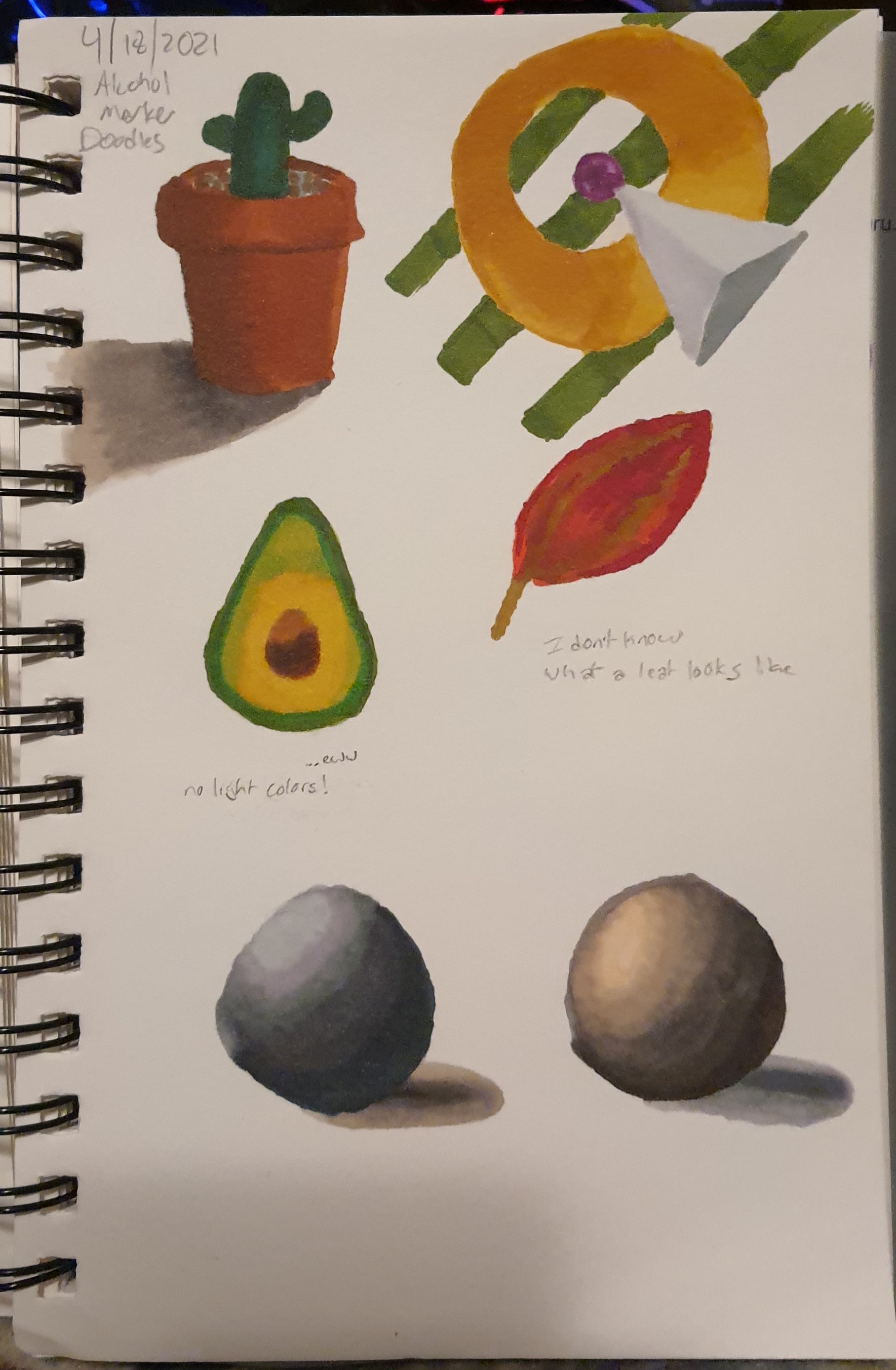 Little Sketches - Alcohol-based Markers