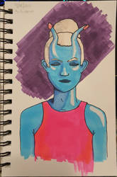 An Andorian - Alcohol-based Markers