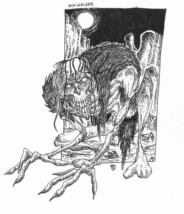 Skinwalker by MaestroMorte on DeviantArt