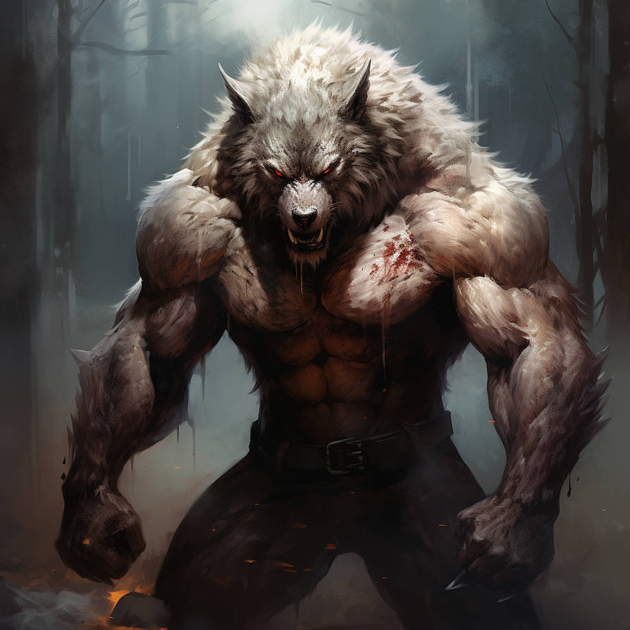 Deviantart Pythos Werewolf Werewolf by mkewx on DeviantArt