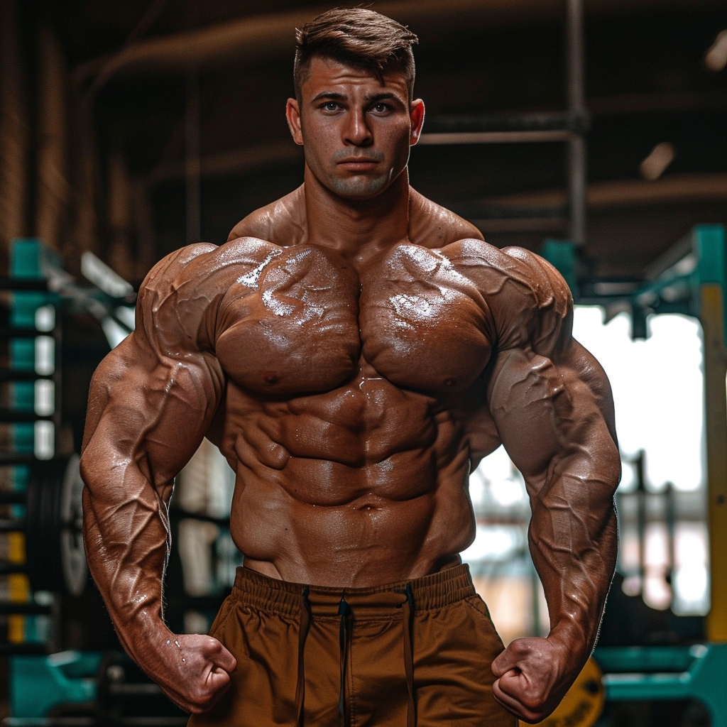 Swole bodybuilder by mkewx on DeviantArt