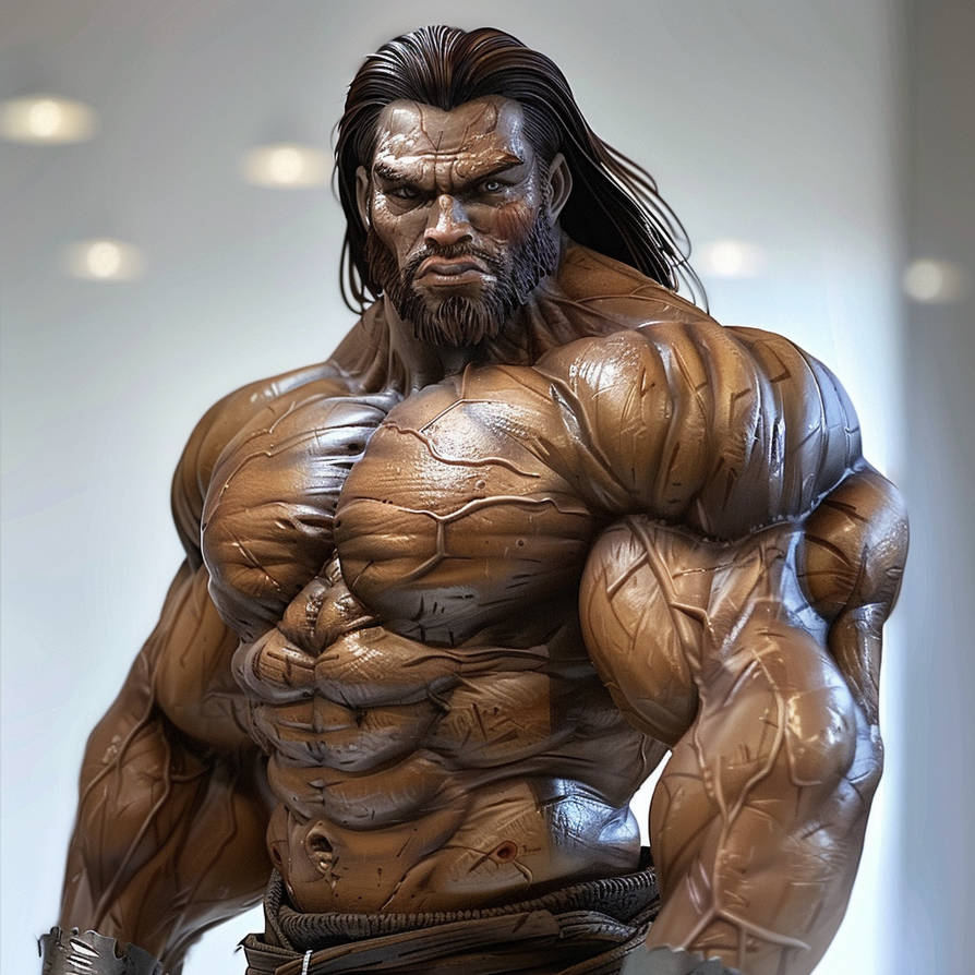 Muscle Roid Beast Muscle beast by mkewx on DeviantArt