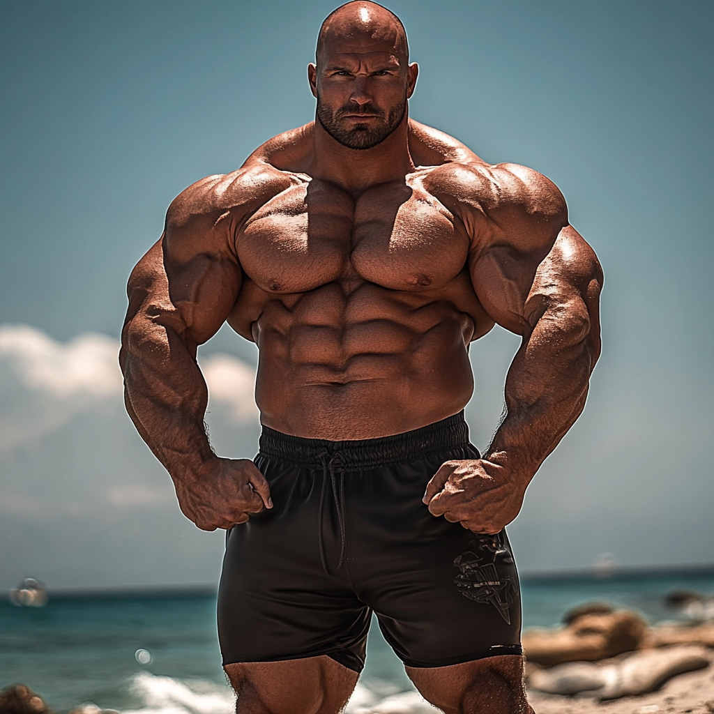 Protective Muscle Beasts Muscle beast by mkewx on DeviantArt