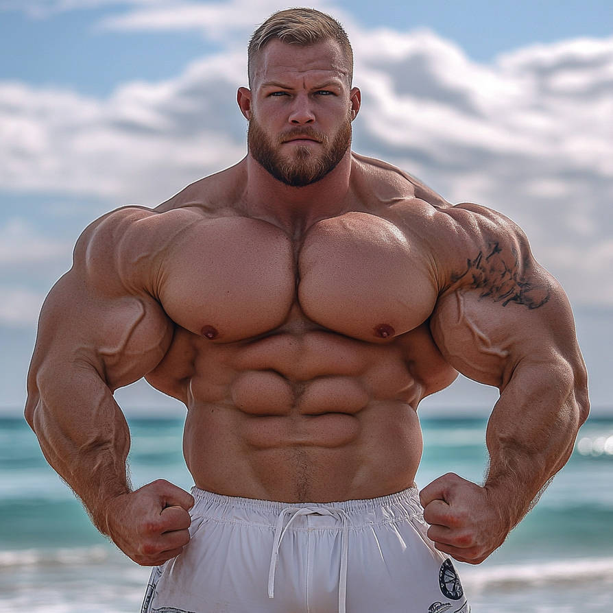 Protective Muscle Beasts Muscle beast by mkewx on DeviantArt