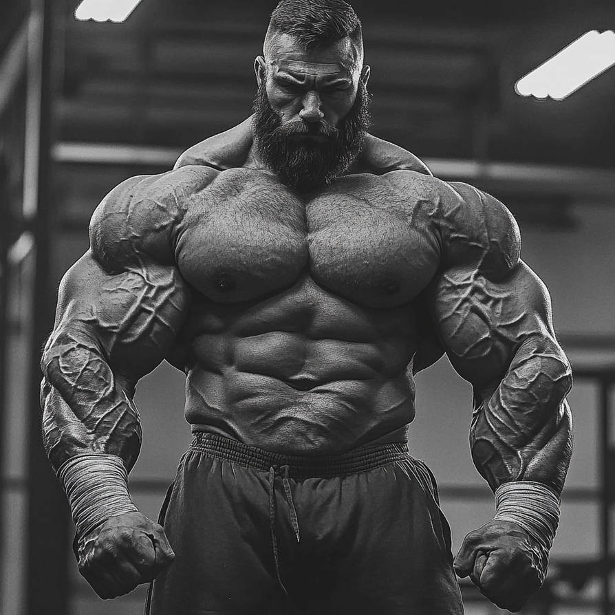Protective Muscle Beasts Muscle beast by mkewx on DeviantArt