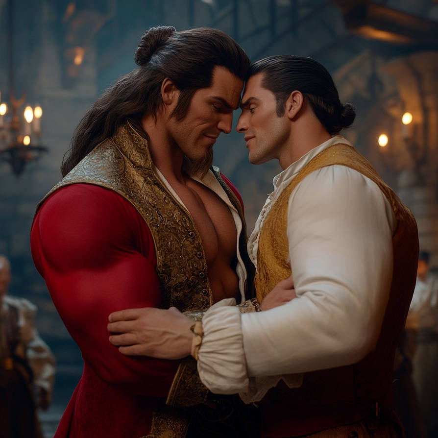 Gaston And LeFou By Mkewx On DeviantArt gaston-and-lefou-by-mkewx-on-deviantart