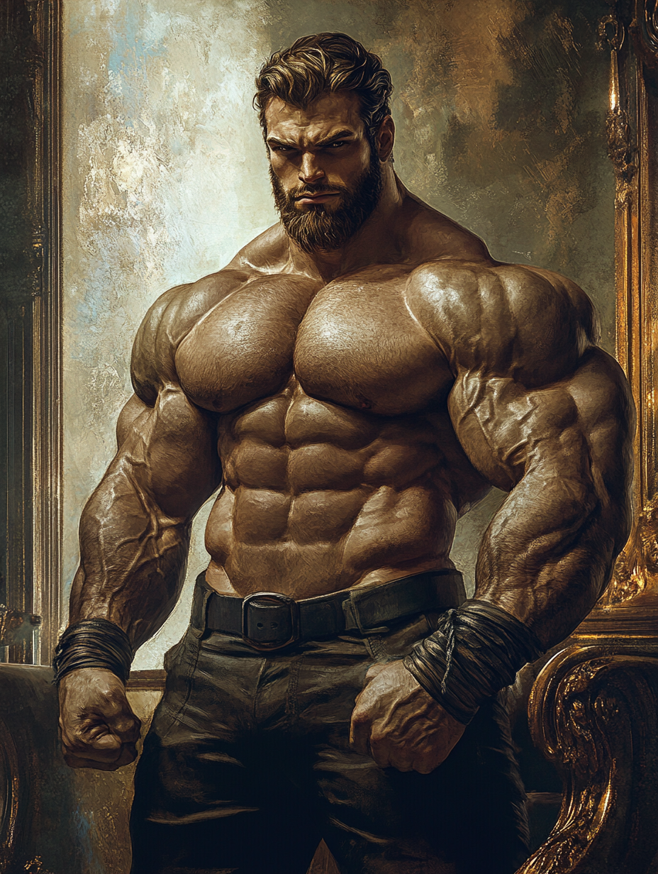 Muscle Roid Beast Muscle beast by mkewx on DeviantArt