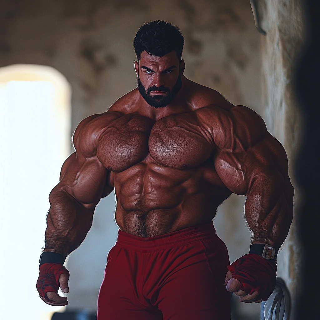 Muscle Roid Beast Muscle beast by mkewx on DeviantArt
