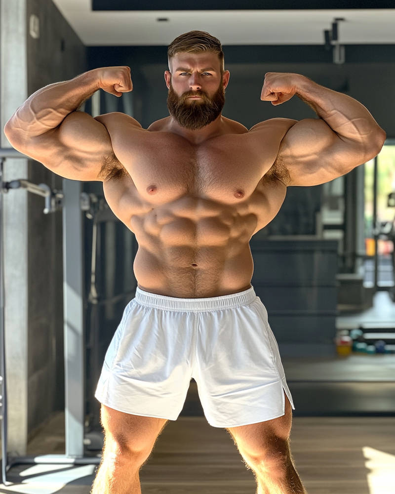 Protective Muscle Beasts Muscle beast by mkewx on DeviantArt