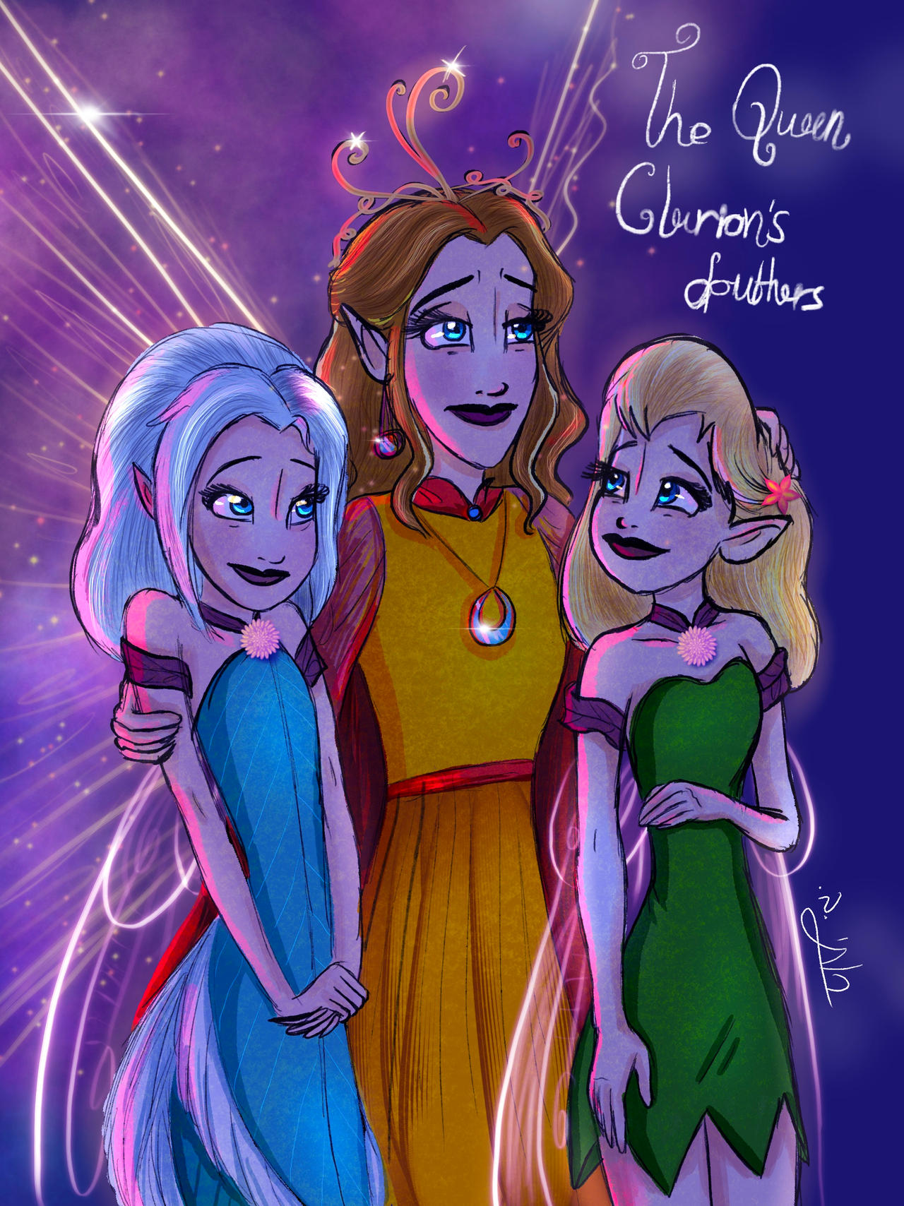 Queen Clarion's Daughters R.B by Rutituty on DeviantArt