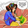 Minister of Spring in euphoria - comics