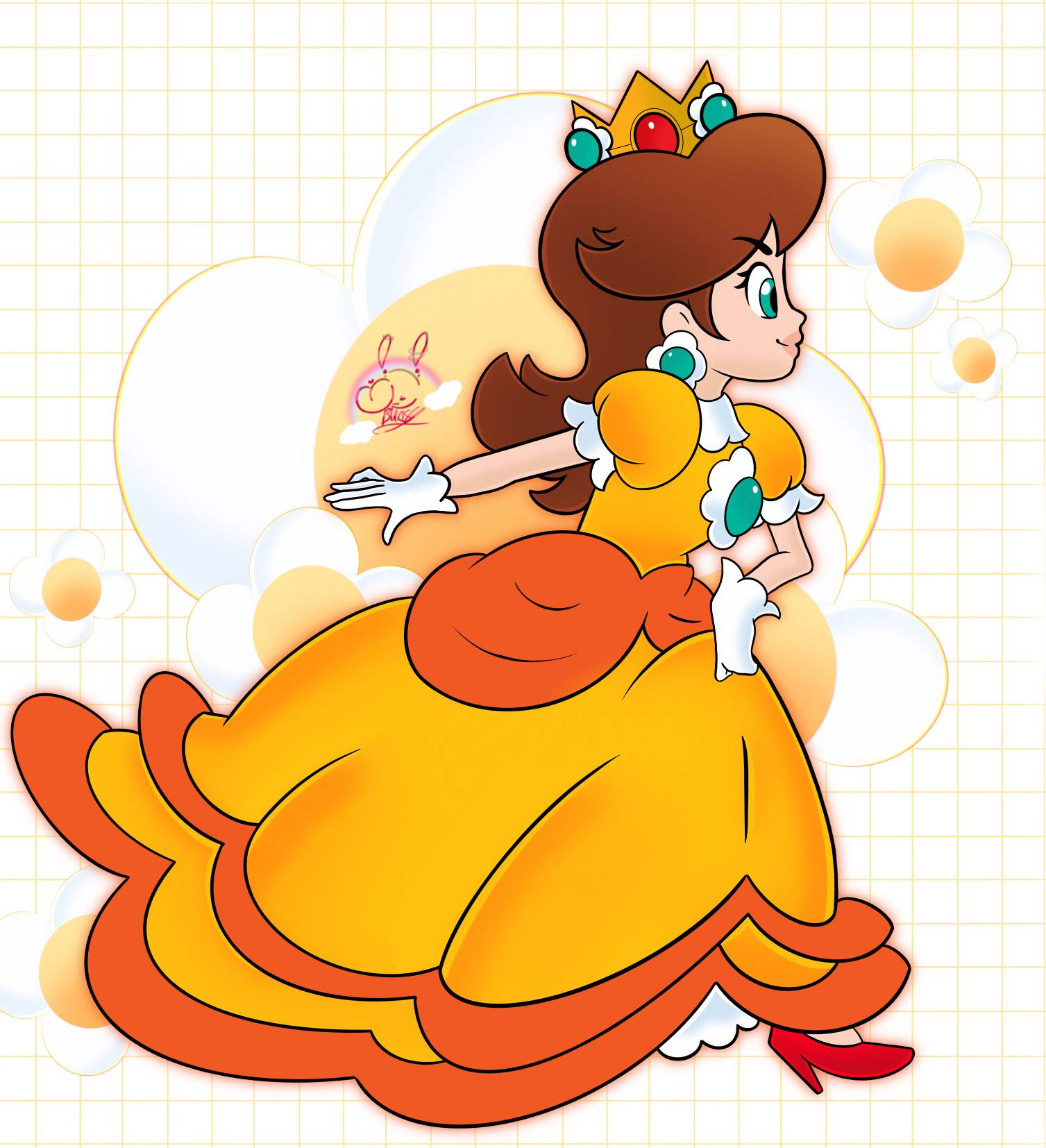 Princess Daisy by PeachsBwun on DeviantArt
