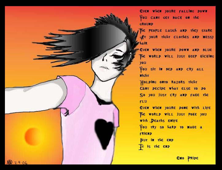 Emo Pride By Lunatic Rainbow On Deviantart