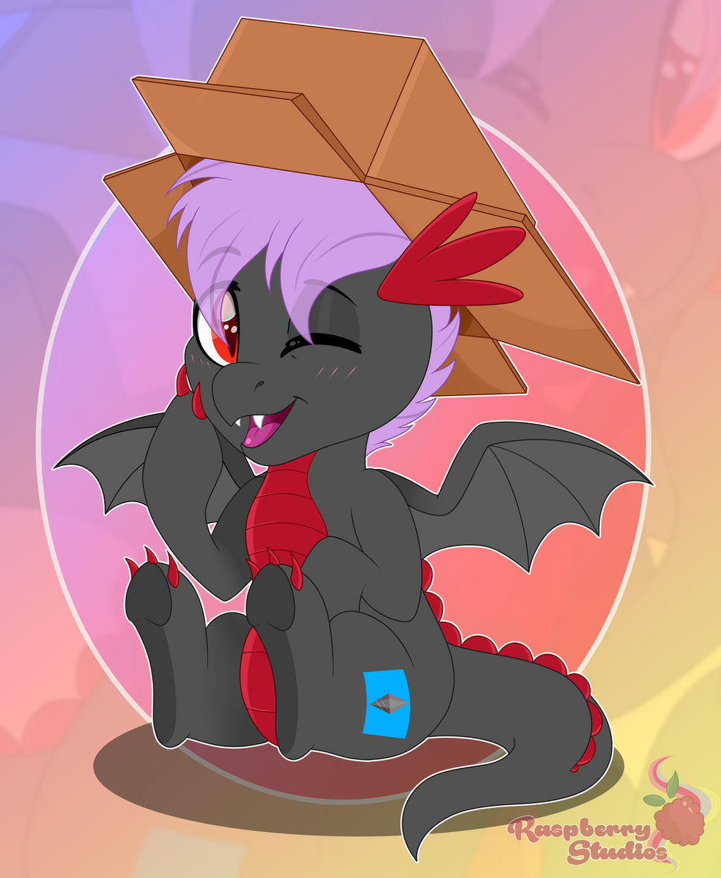 Box BB - Chibi COMM by RaspberryStudios on DeviantArt