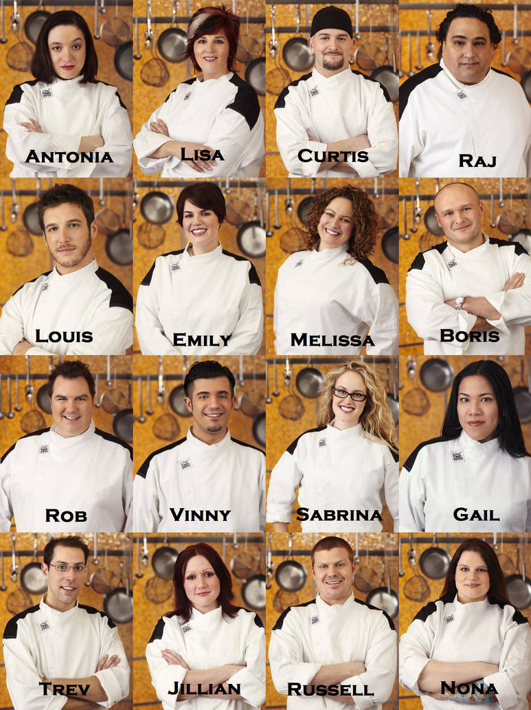 Hell’s Kitchen Season 8 Cast by pokemonmanic3595 on DeviantArt