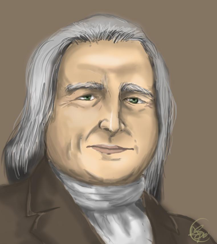 Ben Franklin portrait