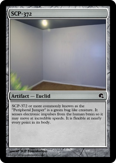 SCP-372 Magic Card by Tuneison on DeviantArt