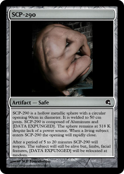 scp mtg cards scp-106 custom magic card design A bunch of my MtG