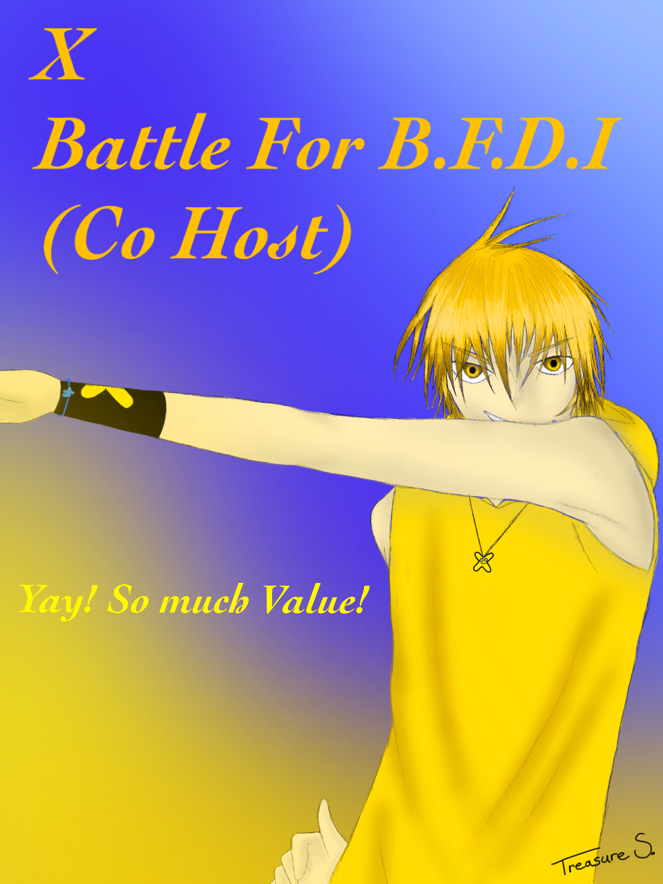 X -human form- Battle for BFDI