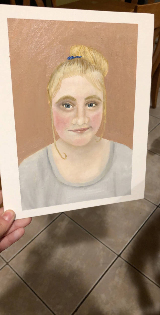 First ever portrait by baylee98 on DeviantArt