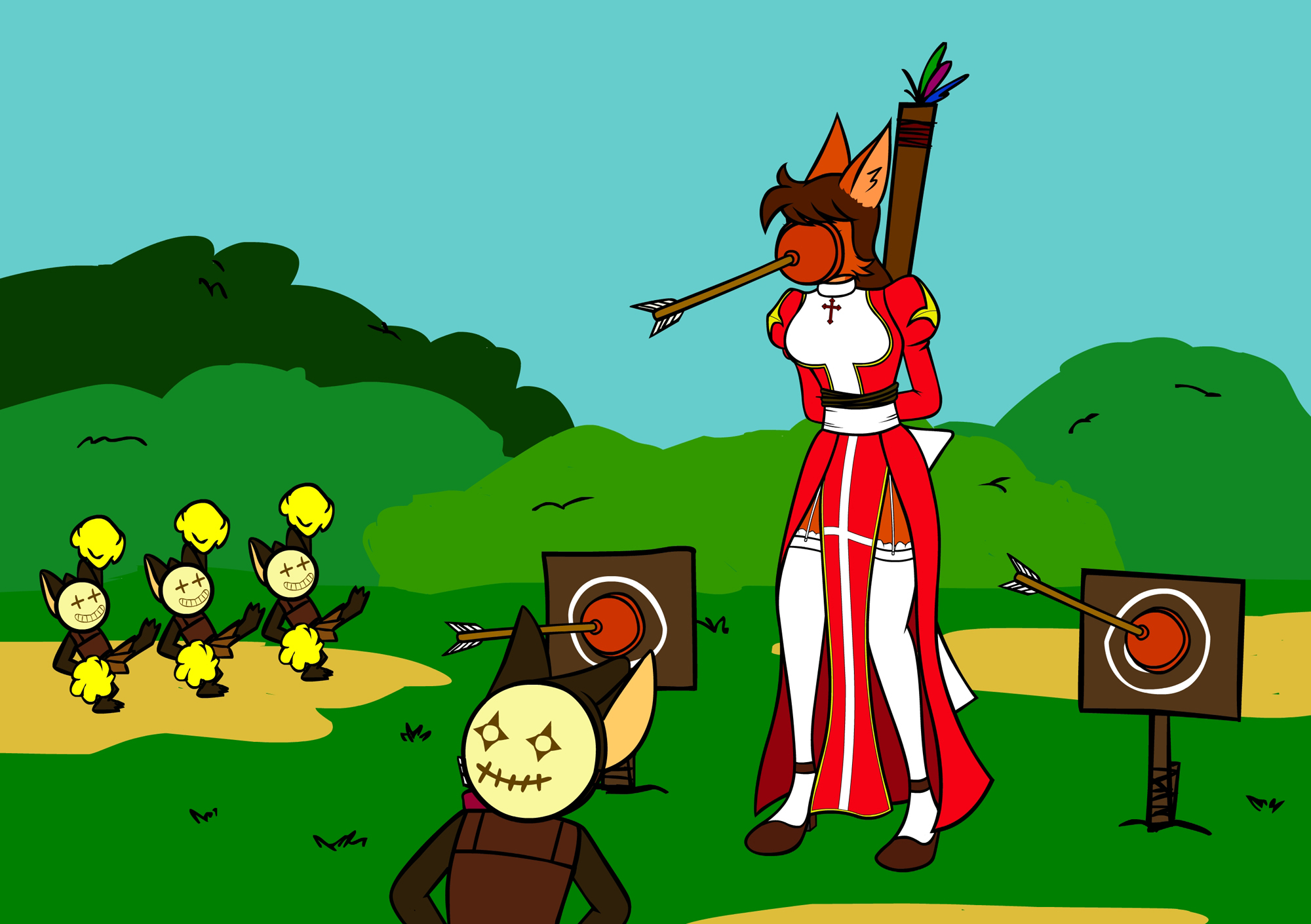 Captured by goblins 3 by hybrid20k on DeviantArt