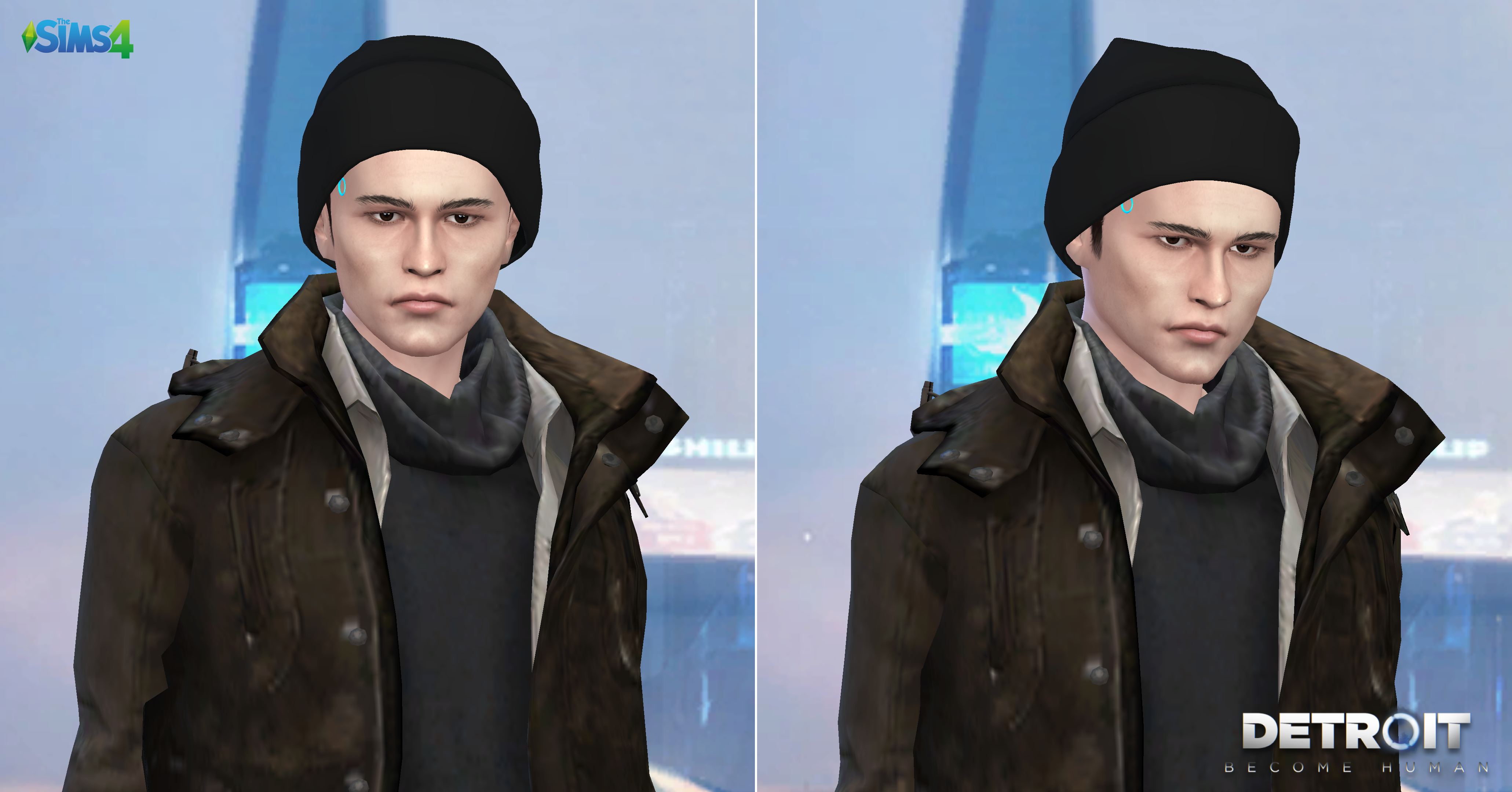 The Sims Resource - Detroit: Become Human - Connor Outfit