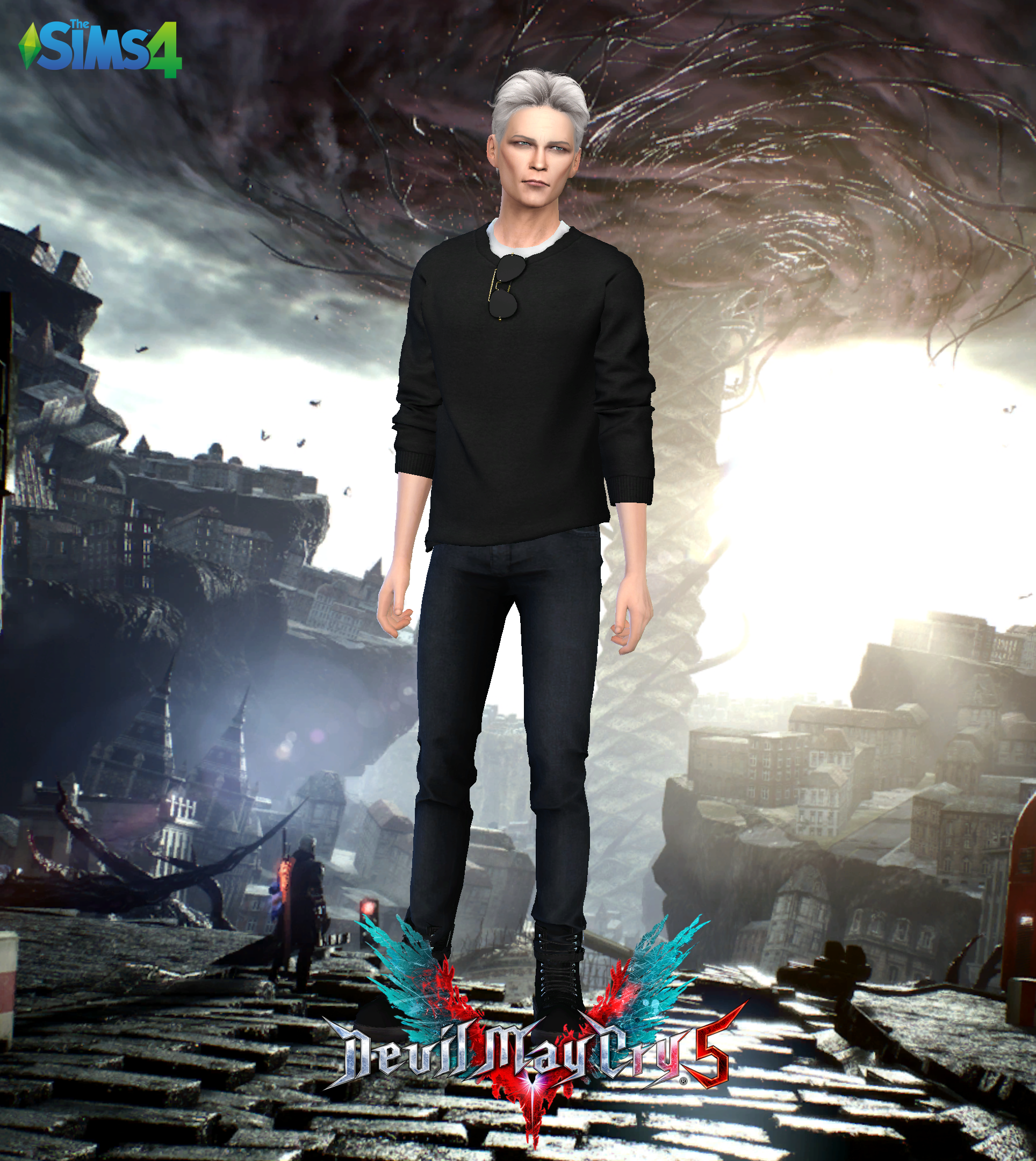 devil may cry 5: nero by rotten-eyed on DeviantArt