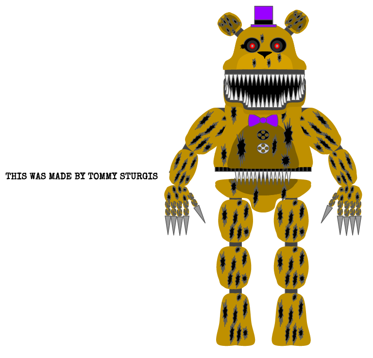 REMAKE] Nightmare Fredbear Time by TheFuckingPuppet on DeviantArt