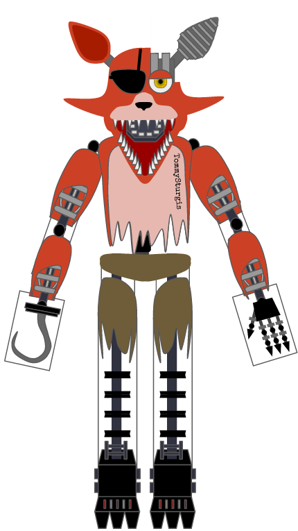 Desenho do Withered Foxy caseiro de boa qualidade - Objetos de decoração -  Jorge Teixeira, Manaus 1262493035