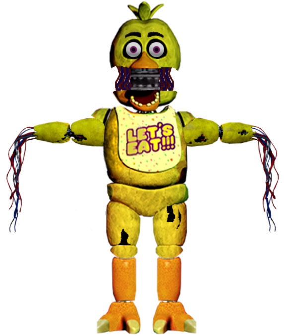 FNaF 1 Withered Chica.