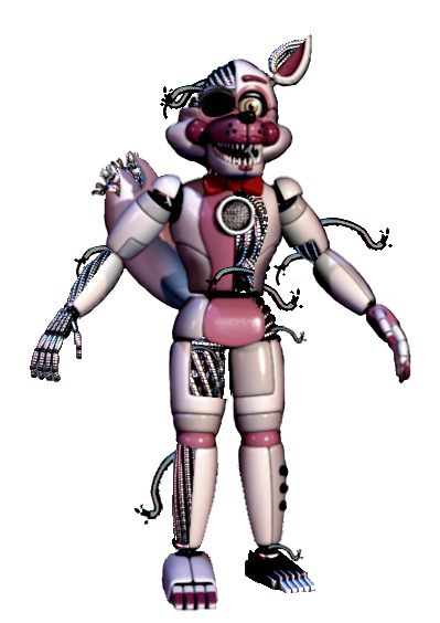 Withered Funtime Foxy Fivenightsatfreddys.