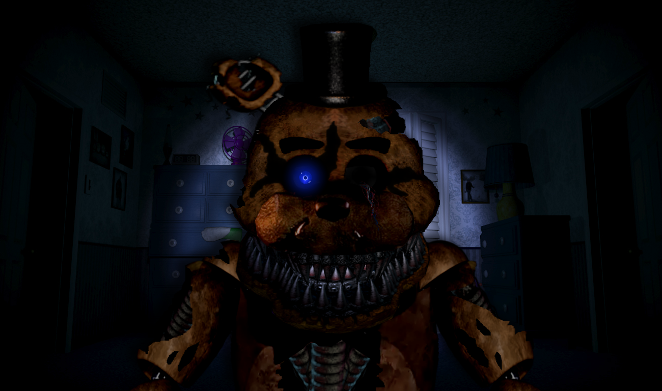 Nightmare Freddy  Fnaf jumpscares, Nightmare, Freddy