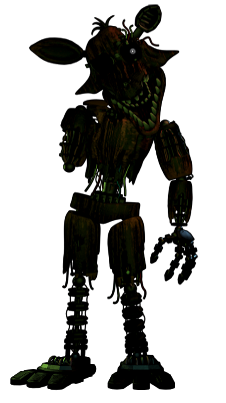 withered foxy rare screen full body by Fnaf3Dart on DeviantArt