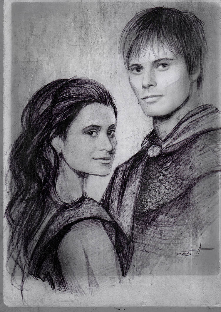 Arthur and Gwen by phantosmagoria on DeviantArt