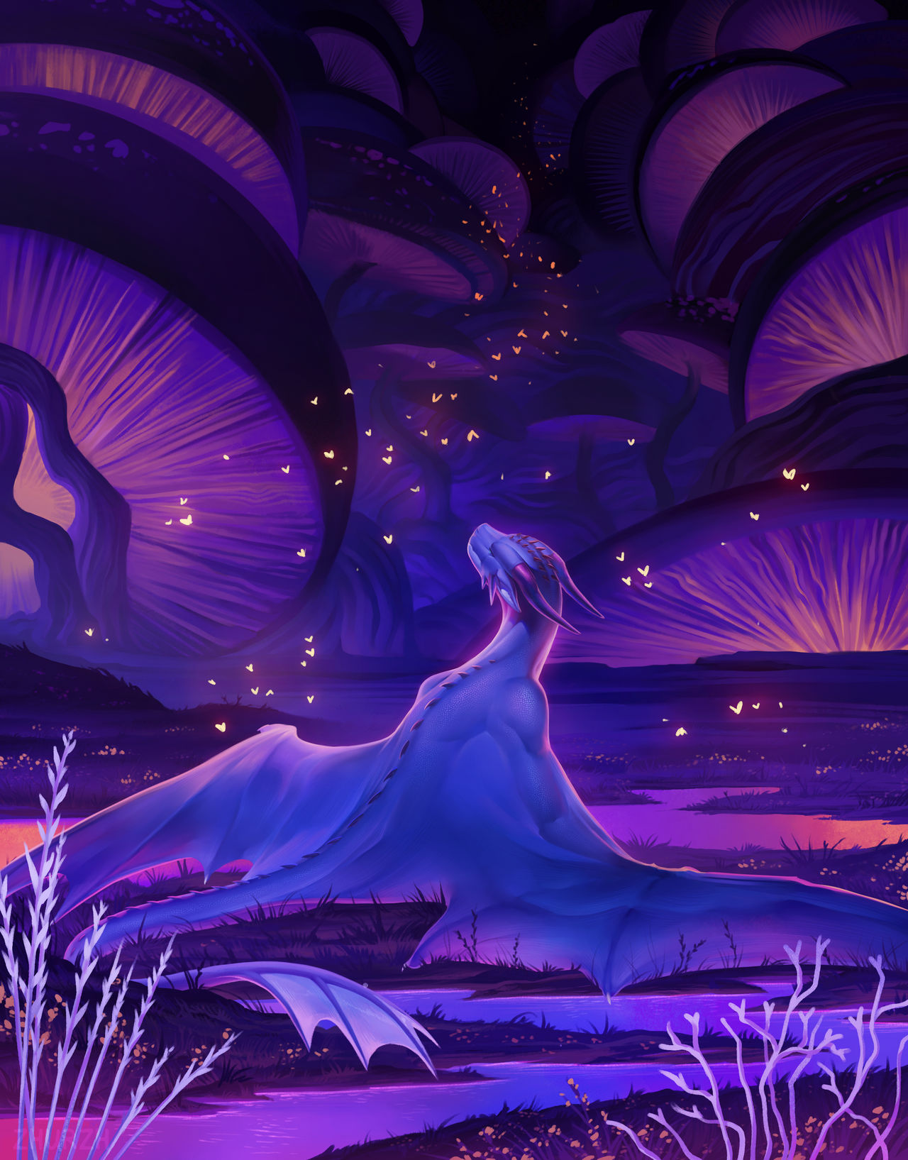 Mysterious Mushroom Forest